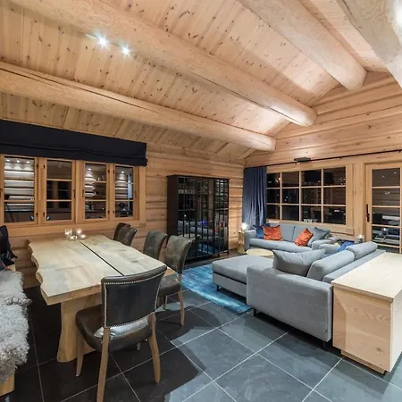 Exclusive And Cozy Log In Kvitfjell Hébergement de vacances Favang